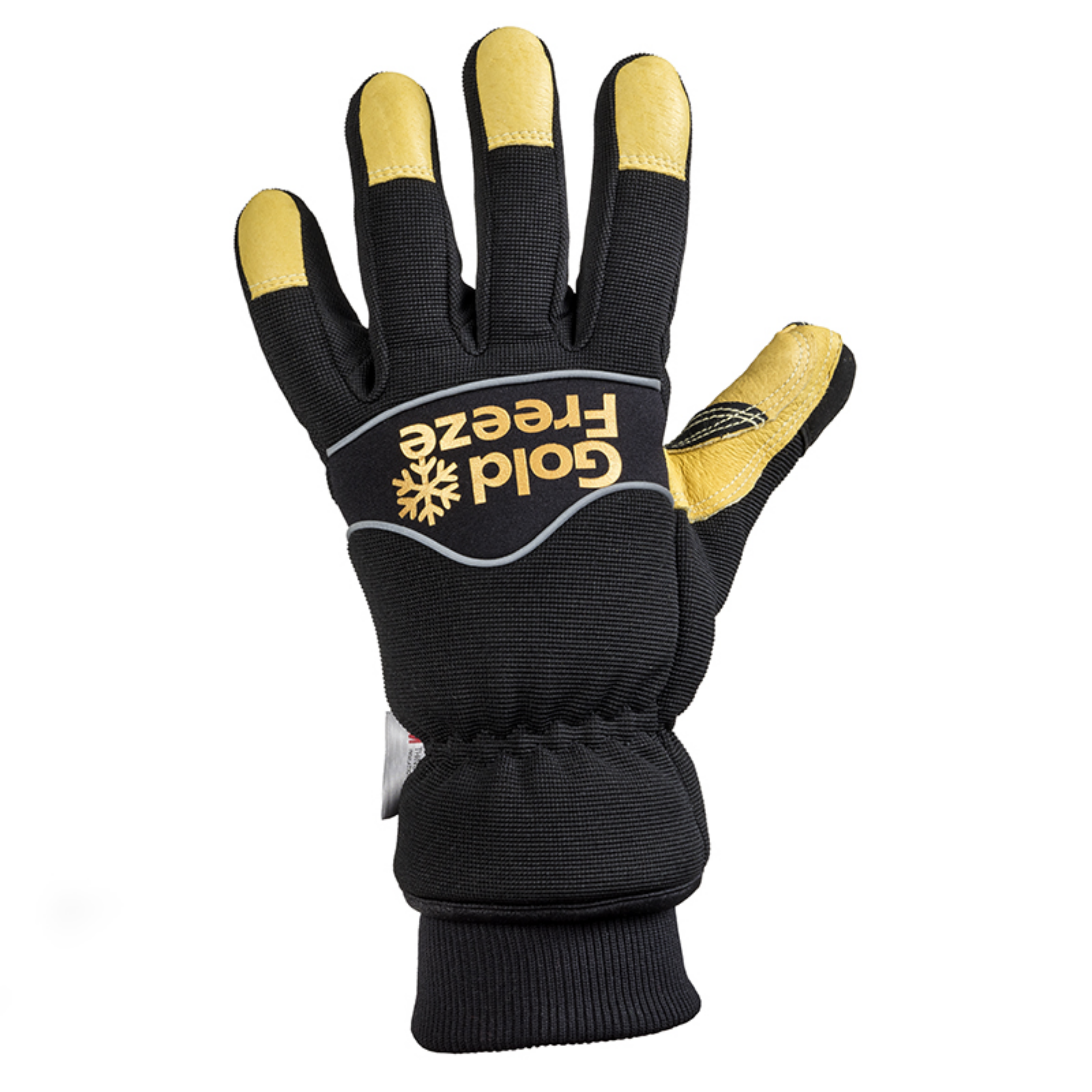 Goldfreeze TG2 Xtreme Coldstore Gloves, Black/Gold
