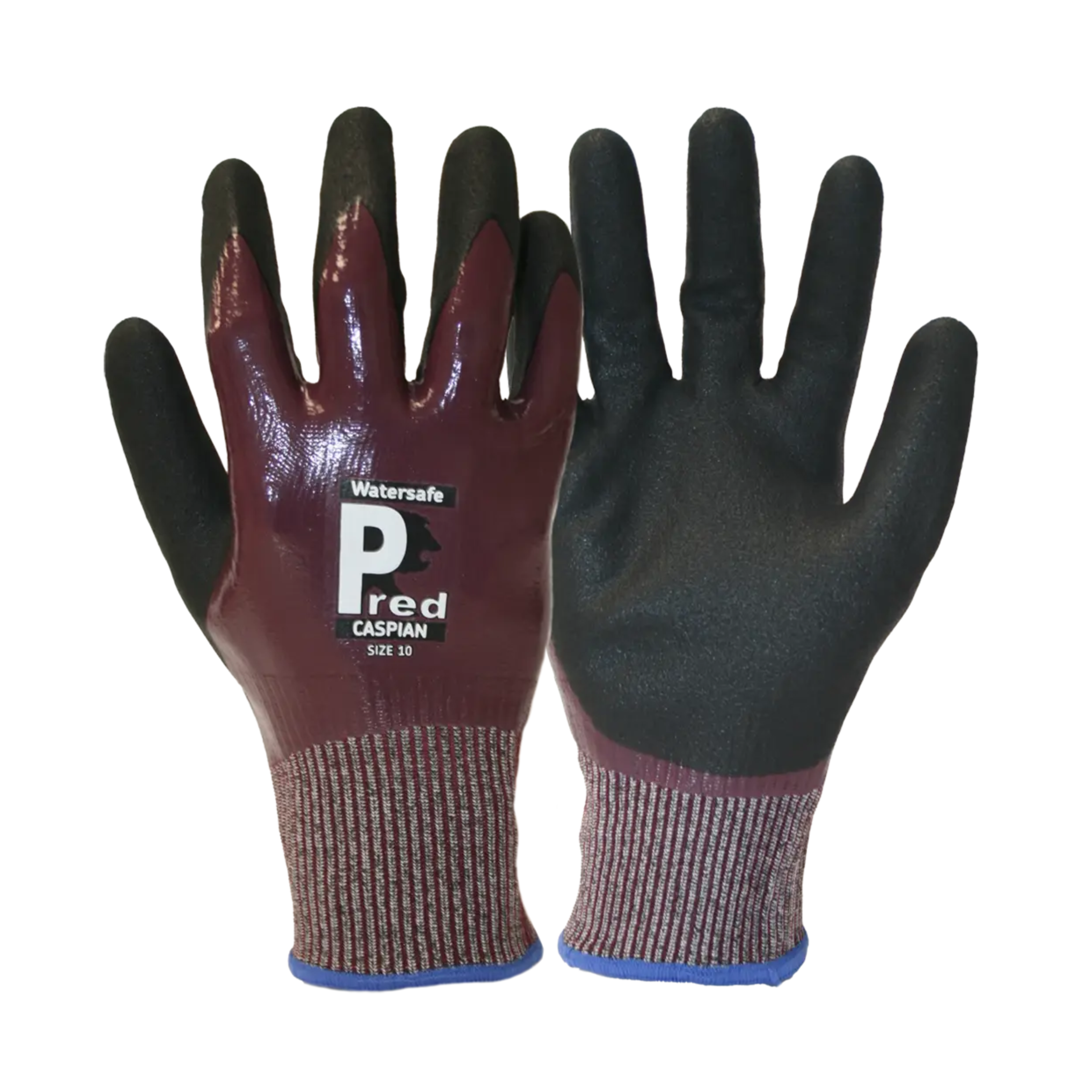 Pred Caspian Cut F Waterproof Gloves, Dark Brown