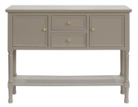 Back In Stock March Khaki 2 Door 2 Drawer 1 Shelf Sideboard 106x28x81cm