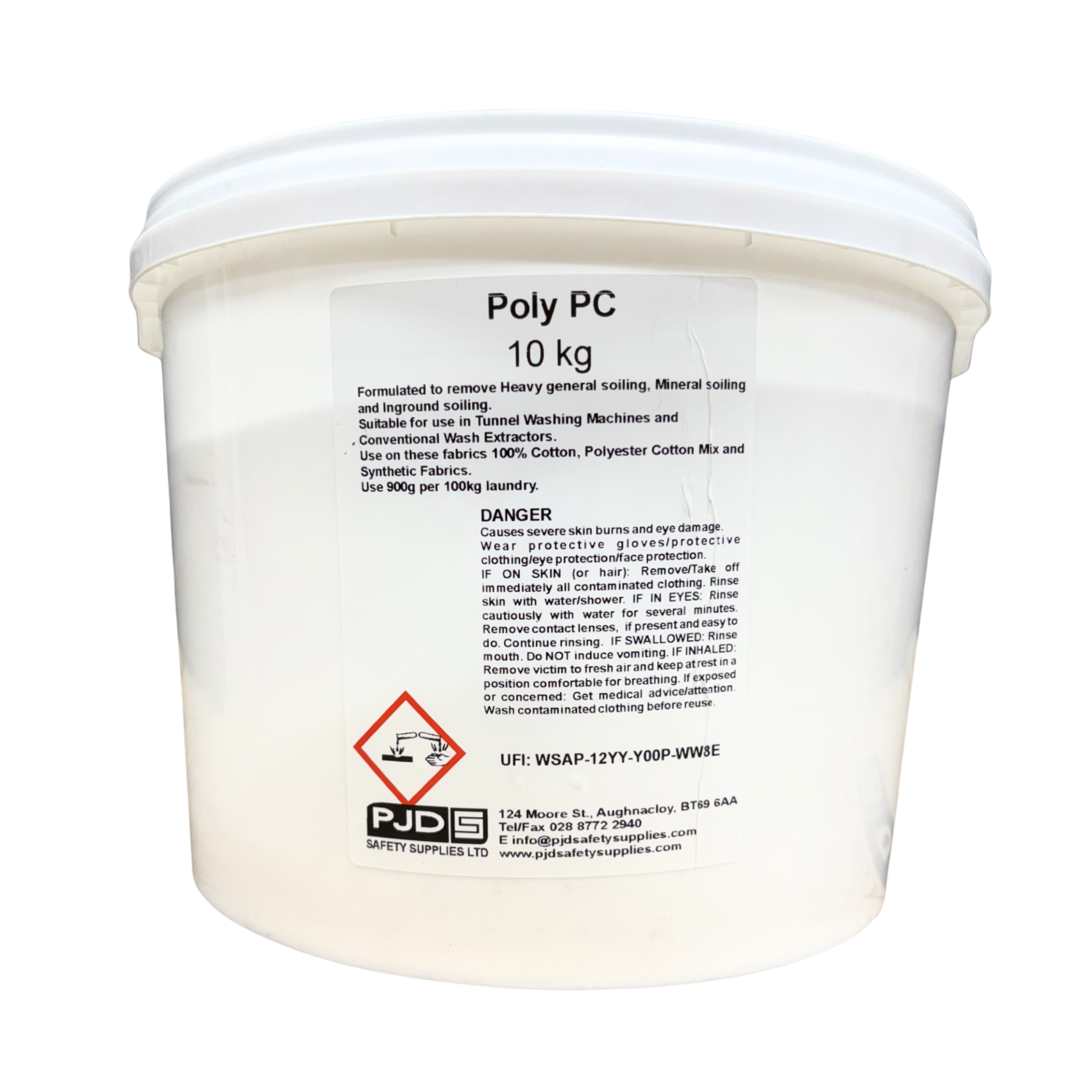 Poly PC Machine Washing Powder 10kg