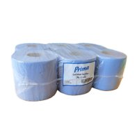 Prima Centrefeed Roll Blue 2Ply x 6 rolls