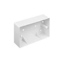 TWIN SURFACE BOX 32MM PVC MSSB92WH