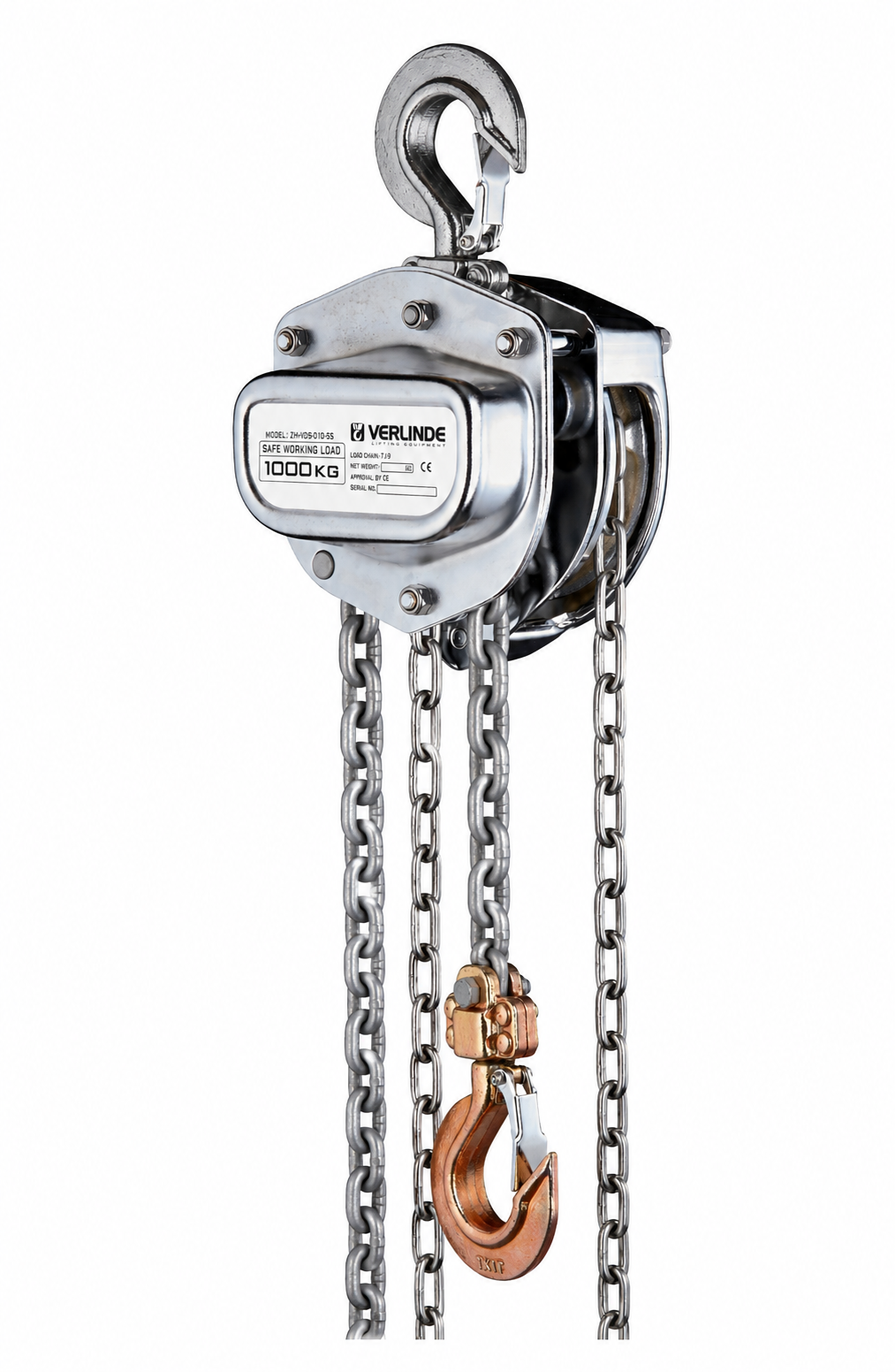 Verlinde| ZHV INOX | Manual Chain Block - Prolift Handling