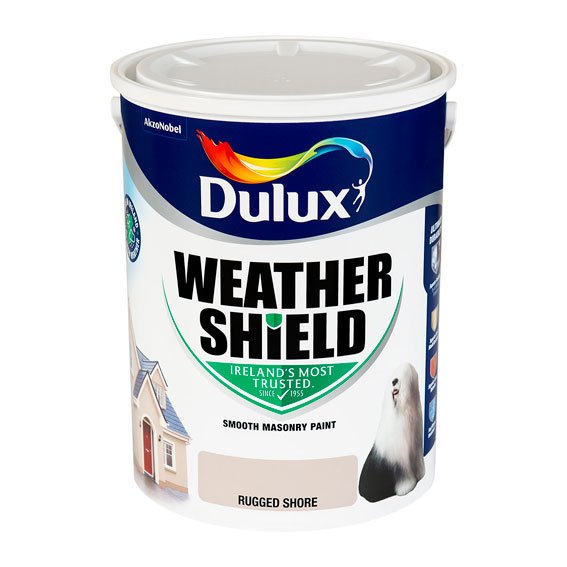 Weathershield Rugged Shore Dulux Masonry Paint Pat McDonnell Paints
