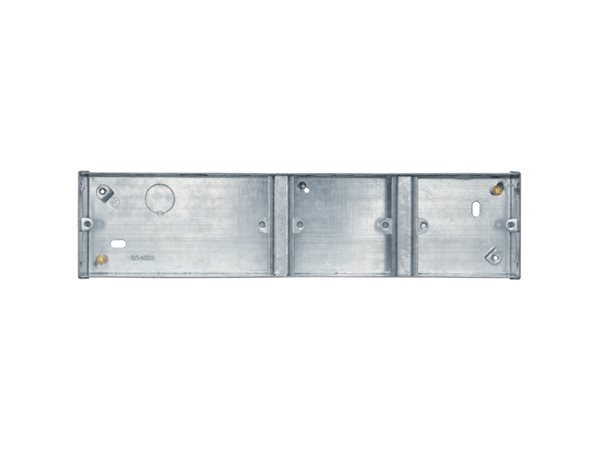 Cesco Split 35mm 1+ 1 + 2 Flush Metal Box