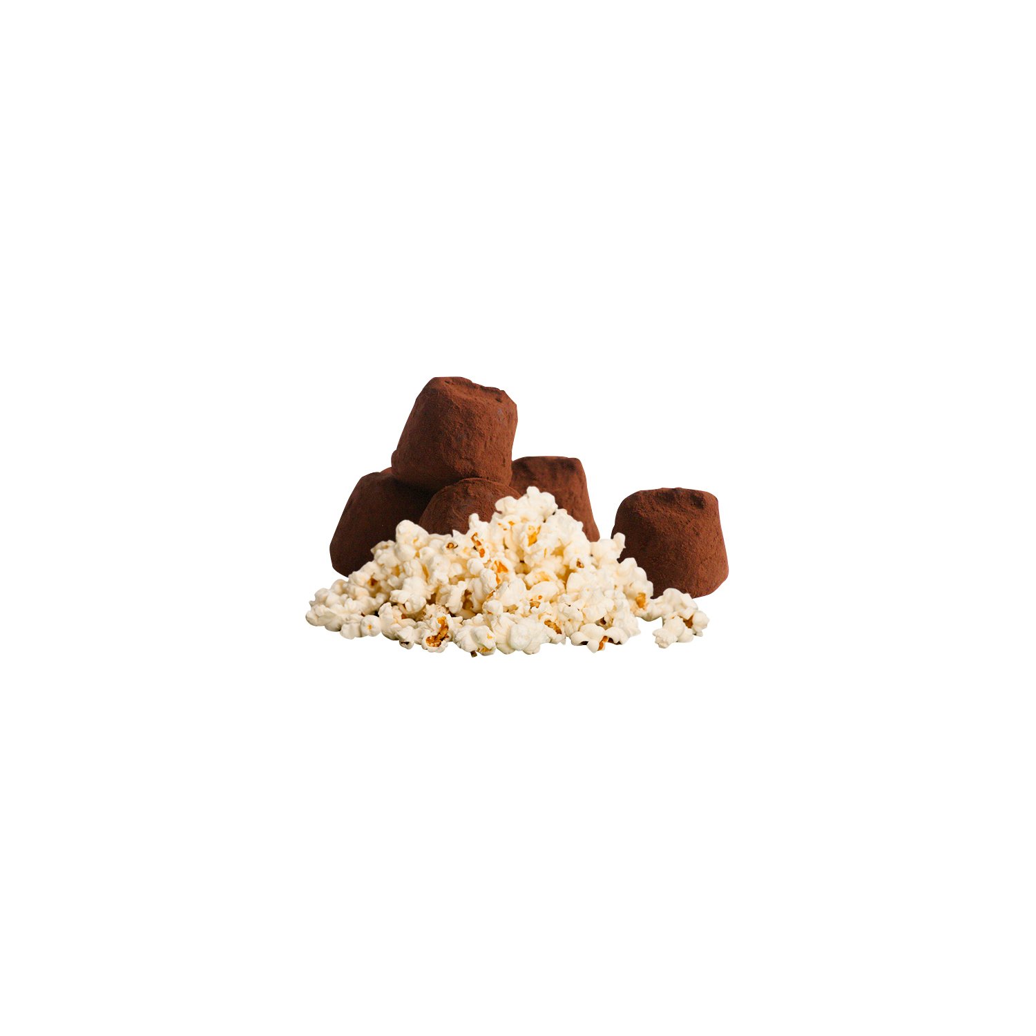 Mathez - Popcorn - cocoa dusted flavoured French truffles 6.5g  (20 x 150g) x 3kg