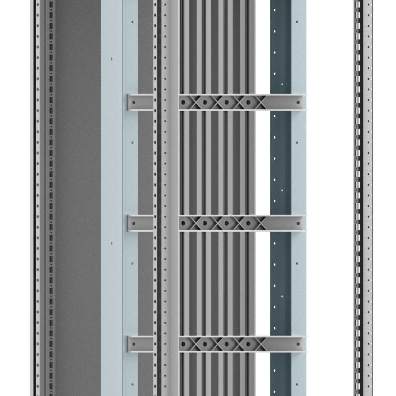 MSVH1800F nVent Hoffman Front busbar support, 1800, for plug-in sections