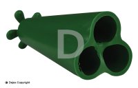 PYR1 THREE CANE CAP GREEN