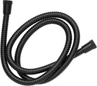 CROYDEX AM159021 1.75M STAINLESS STEEL SHOWER HOSE (11MM BORE) MATT BLACK