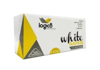 Logic8 Napkins 40cm 4Fold White x 500