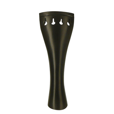 Violin tailpiece hardwood, black