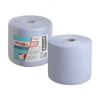 KC WypAll L20 Jumbo Wiper Roll - Blue 500 sheets