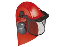 HONEYWELL Howard Leight Forestry Kit (Helmet with attached L1H muff, mesh visor, cape)