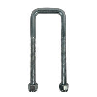 U-BOLT 12MM X 50MM X 155MM - 5 & 7 LEAF SPRING FLAT TOP