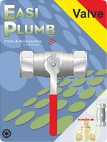 Easi Plumb 1/2" C x C  L/A Ballvalve