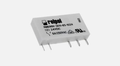 Miniature Relay 24V DC 1CO PCB Mount IP67 28x15x5mm