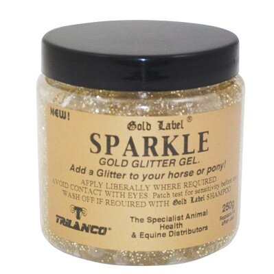 Gold Label Glitter Gel Gold 250g