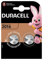 DURACELL BATTERY CR2016 CARD 2