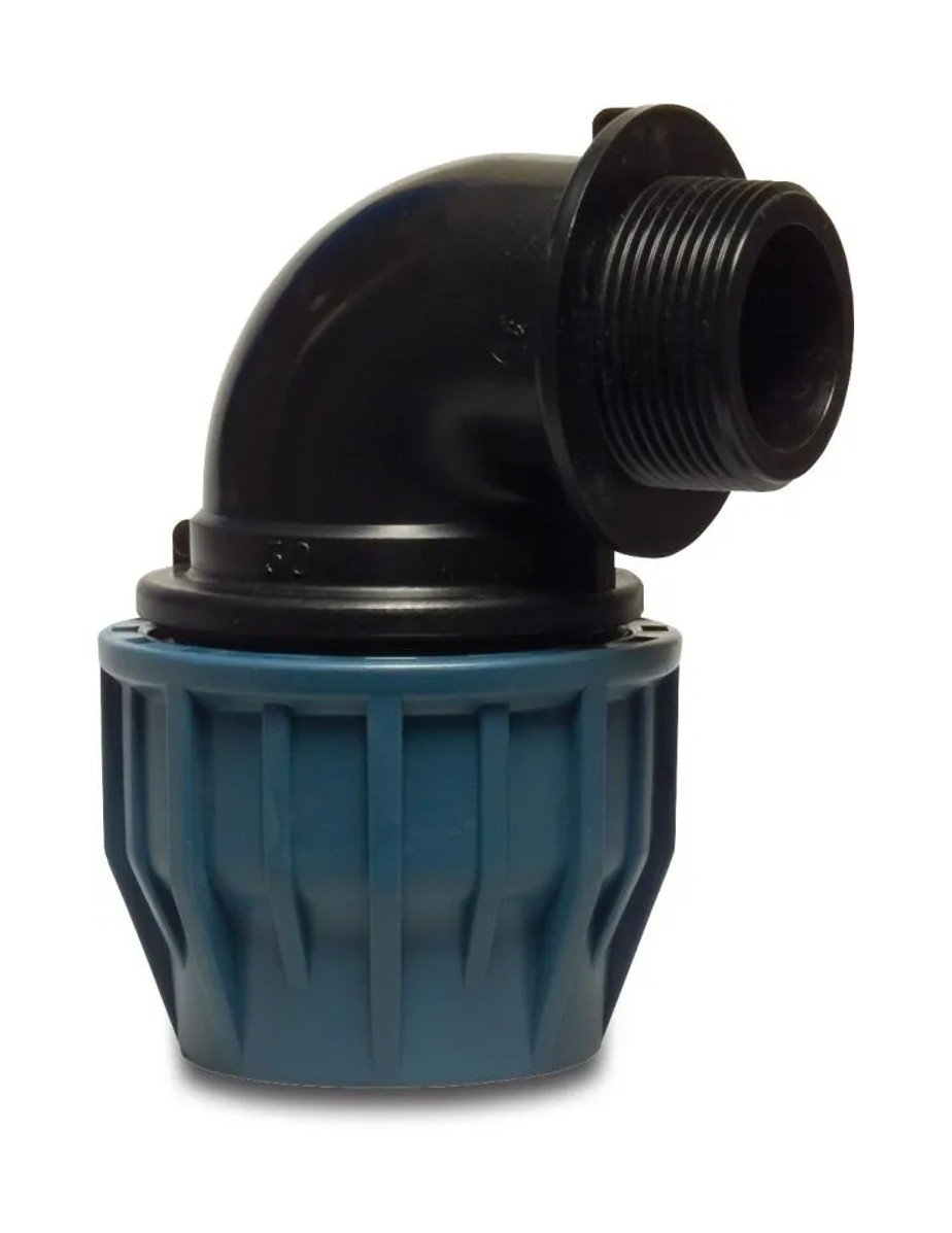 Compression Elbow x Male BSP Thread