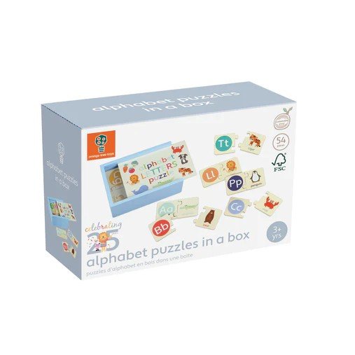 Alphabet Puzzles in a Box (17 x12 x 6.5cm)