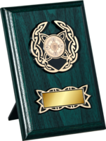 15cm Green Plaque with Celtic Trim (V202X)