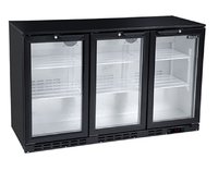 Blizzard LOWBAR3 Under Counter 3 Door Display Bottle Cooler