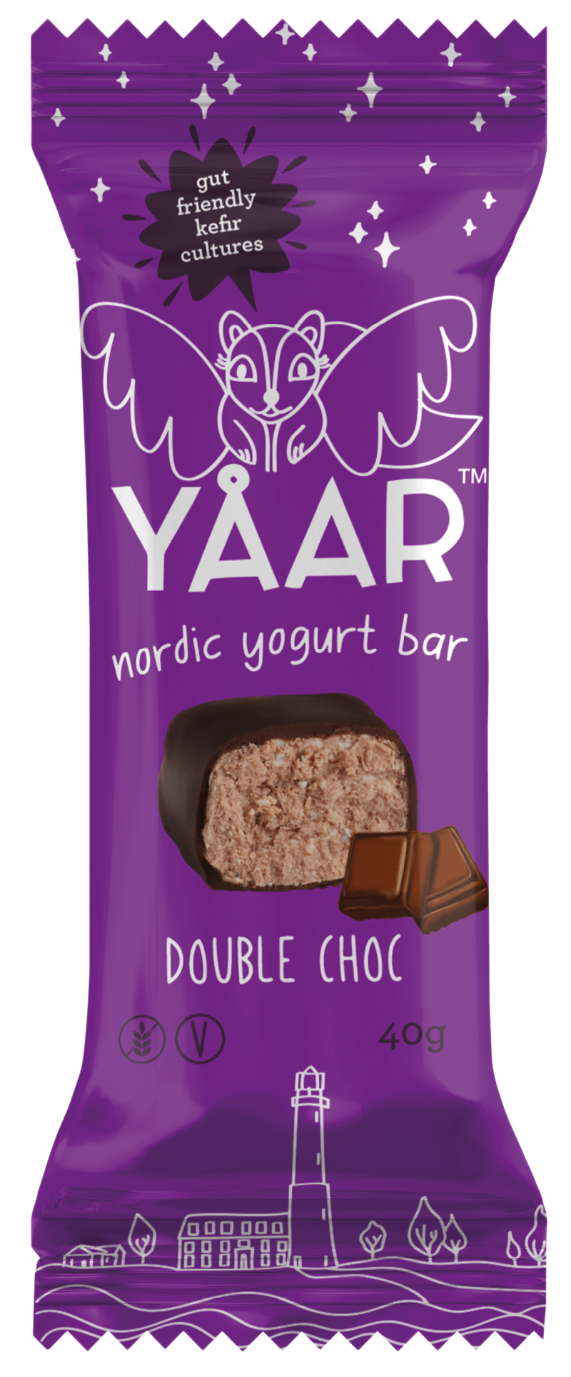 [25 OFF] YAAR Nordic Yoghurt Bar Double Choc X 8 X 40g cnfoods