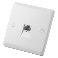 Slimline BT Secondary Telephone Socket 1 Gang