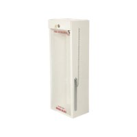 10lb. Surface Mount Cabinet w/Lock/Breaker Bar, 20 Gauge Galvanized Steel, (25-3/4H x 9-1/2W x 6-1/4)