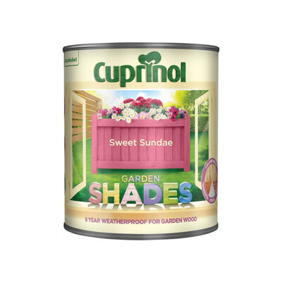 Cuprinol 1ltr Garden Shades Sweet Sundae