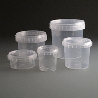 Plastic Food Containers / Pots and Tubs
