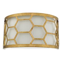 EPSTEIN WALL LIGHT GOLD AND IVORY