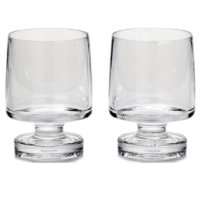 Stacking Deluxe Wine Goblet 340ml Clear (Pk of 2)
