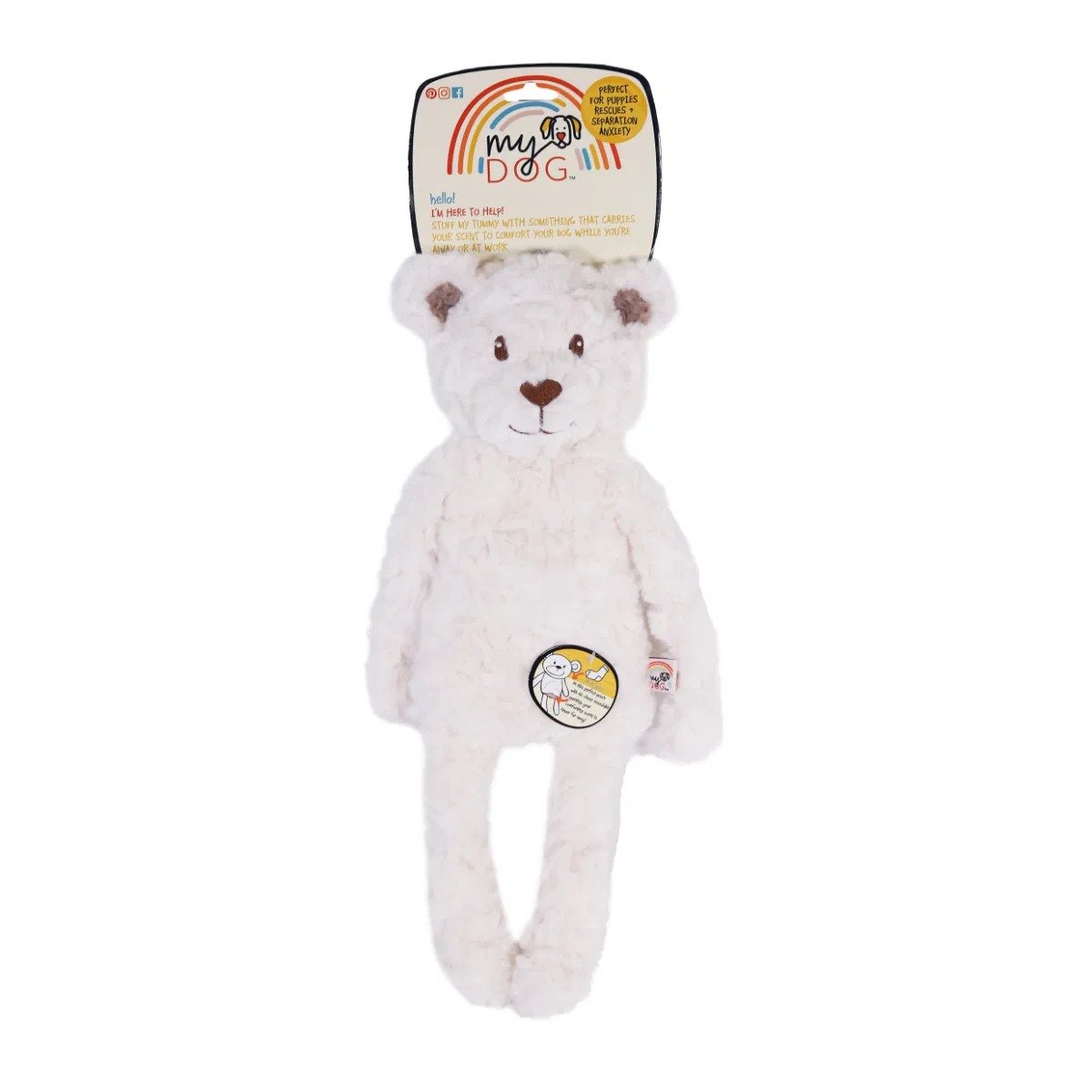 Rosewood 35031 MyDog Bear Plush Dog Toy 1x3