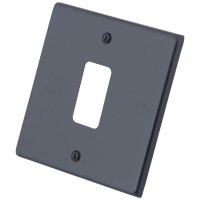 Granite Blue 1 Gang Grid Plate 6103-350