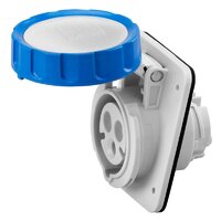 Gewiss GW62227H 10° Flush Socket Outlet HP IP67 2P+E 16A 230V