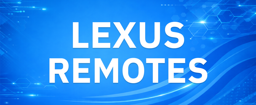 Lexus Remotes