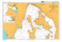 ADMIRALTY Chart - 2719 Rt Marlera to Senj including Approaches to Rijeka