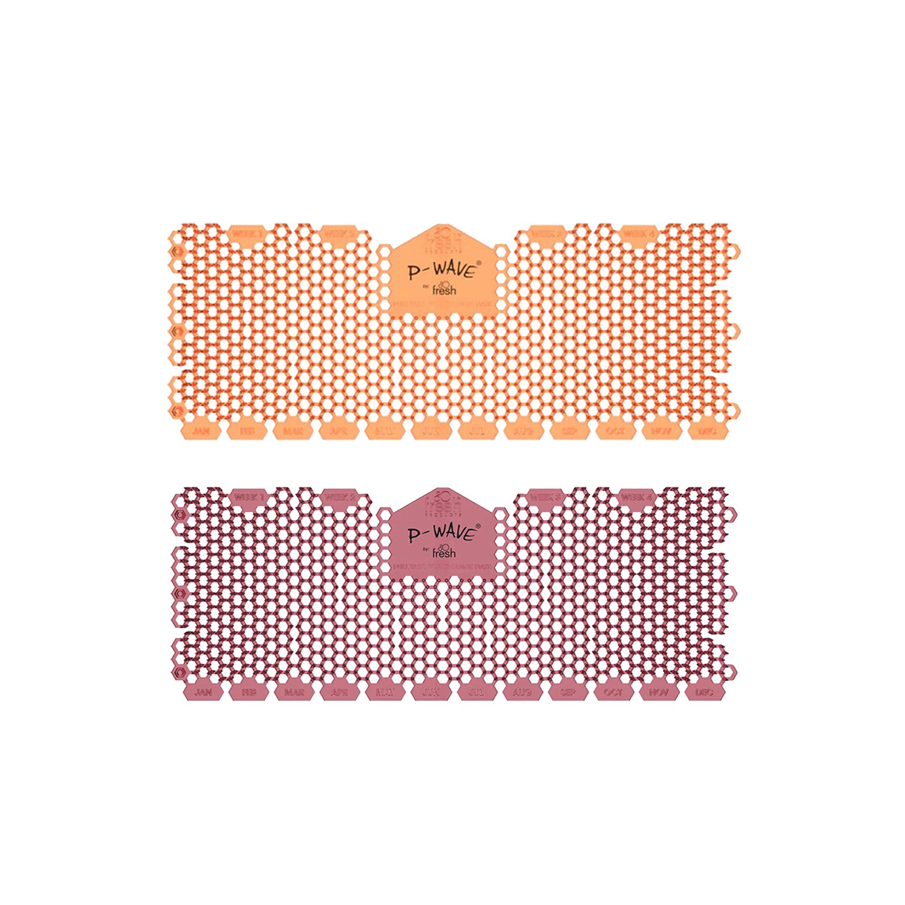 P-WAVE TROUGH URINAL SCREEN