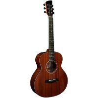 Brunswick 3/4 Size Steel String Acoustic Guitar, Mahogany Satin Finish - Complete with Bag