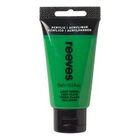 Reeves Fine Acrylic 75ml - Light Green