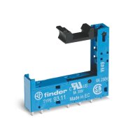 93.11 - Finder 93 Series Pcb Socket For 34.51 And 34.81 Series Relay Blue
