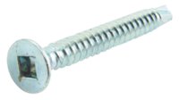8 X 1 CSK SQ SELF DRILLING BZP