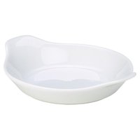 RG Round Eared Dish 21cm White Carton of 6