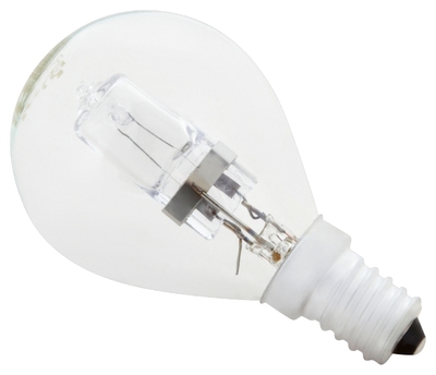 Solus (40W = 30W ) SES Clear Round Halogen E/Saver