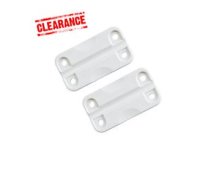 Igloo Spare HingesWhite Plastic (Pair) Fits Coolers 25 to 165 Qt.