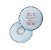 3M 2138 P3 Particle & Nuisance Vapours Filter for 6000 Series Masks