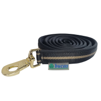 Dublin Padded Lead Rein Black/Ta