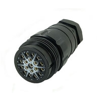 19 pin Inline Female Connector Solder 2.5mm2