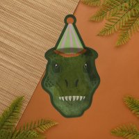 Party T-Rex Paper Plates - Pack of 8